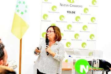 NC hace bandera de la reapertura de las escuelas infantiles de Telde desde su nueva sede política (Reportaje gráfico Antonio Alí)